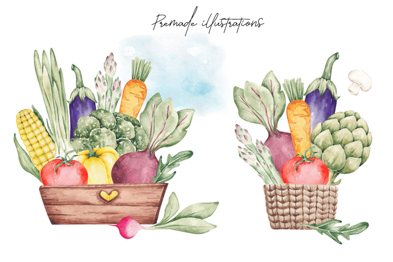 watercolor-set-quot-fresh-vegetables-quot