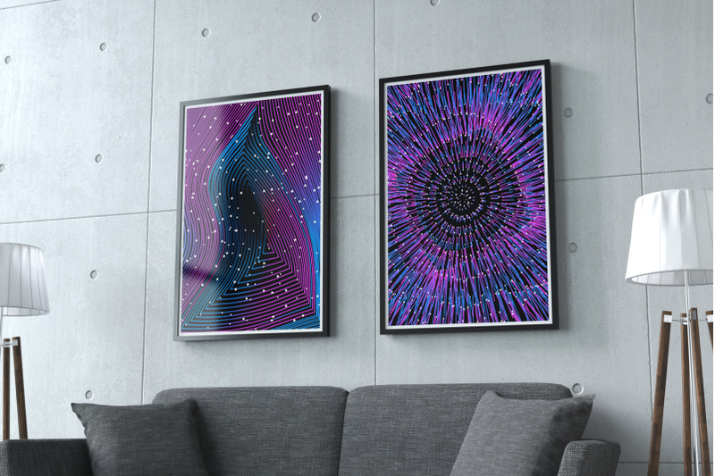 colorful-abstract-futuristic-posters