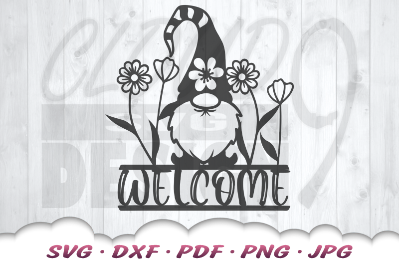 garden-gnome-svg-floral-welcome-sign-svg