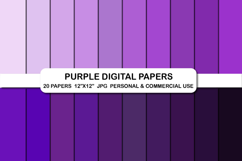 purple-digital-papers-background-set-purple-violet-patterns
