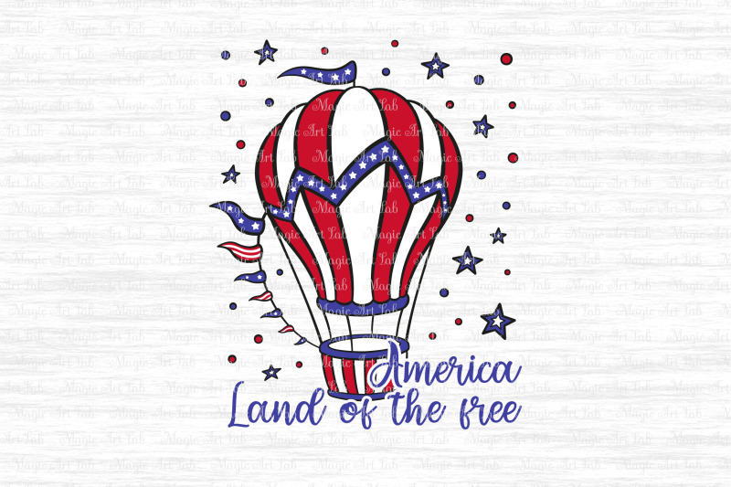 land-of-the-free-svg-4th-of-july-sublimation-design