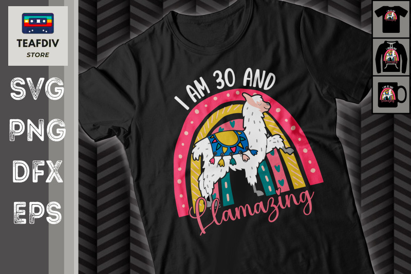 30-years-old-llama-birthday-llamazing