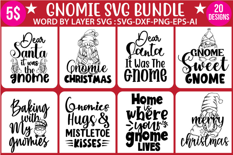 gnomies-svg-bundle