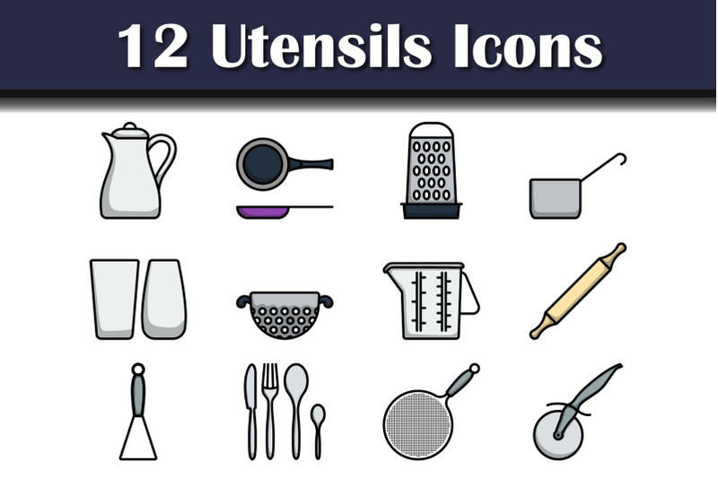 utensils-icon-set