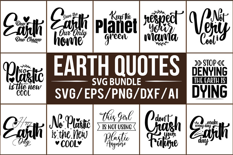 earth-quotes-svg-bundle