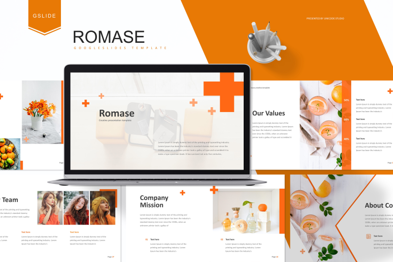 romase-google-slides-template