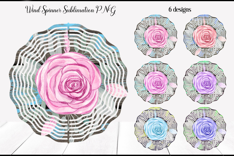 rose-wind-spinner-flower-wind-spinner-designs-bundle