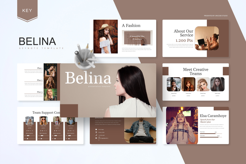 belina-keynote-template