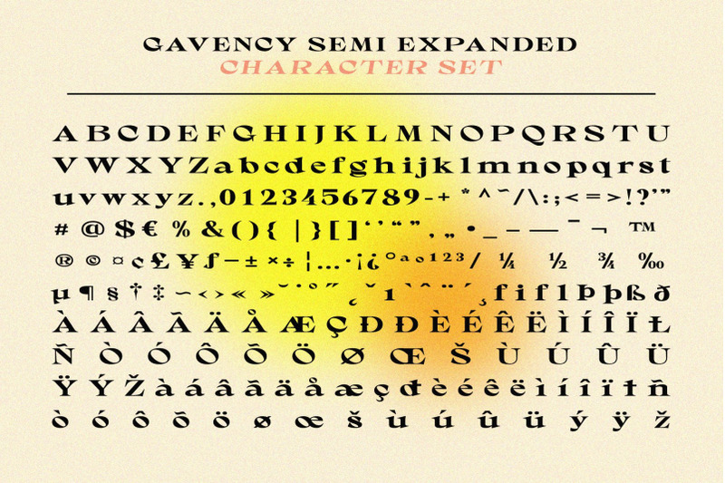 gavency-display-serif-font