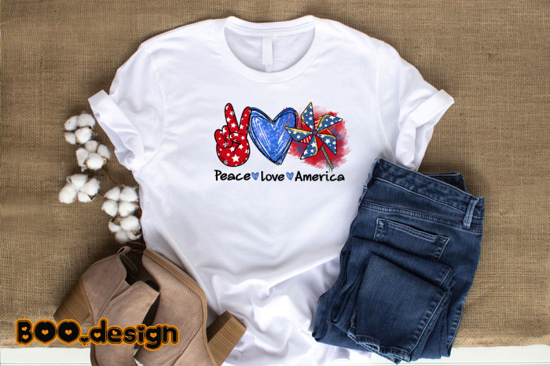 peace-love-america-graphics