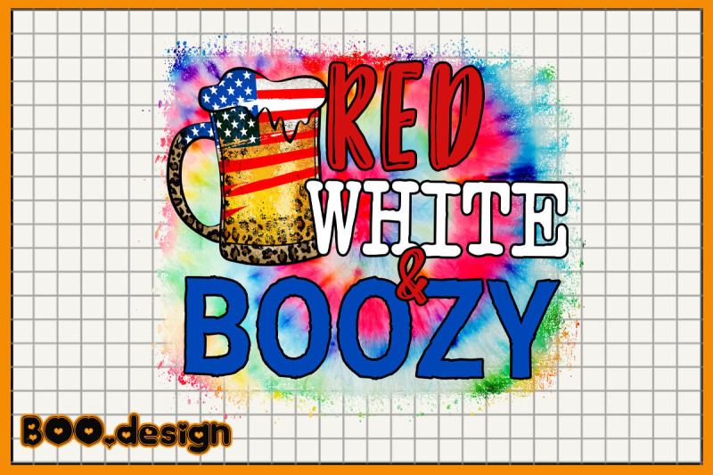 red-white-and-boozy-graphics