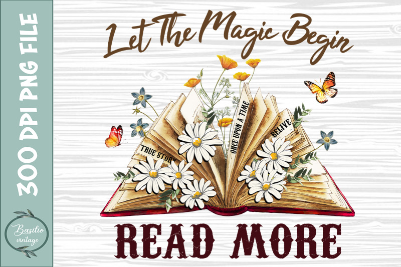 let-the-magic-begin-book-floral-png