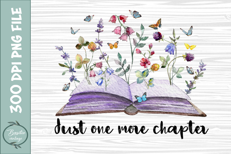 just-one-more-chapter-book-floral-png