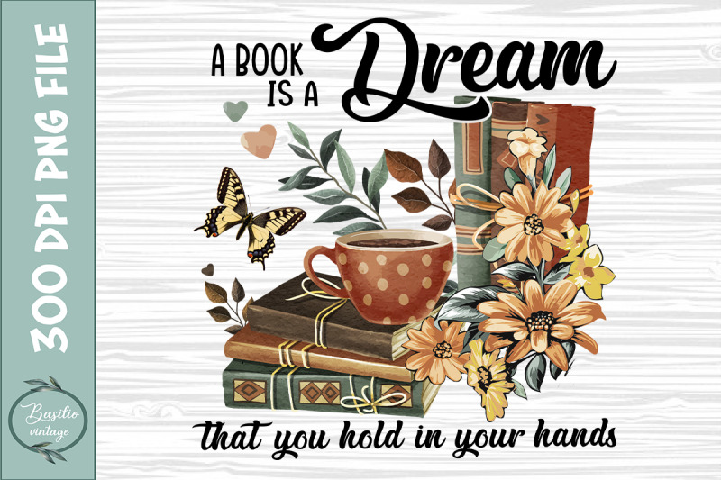 a-book-is-a-dream-open-book-sublimation