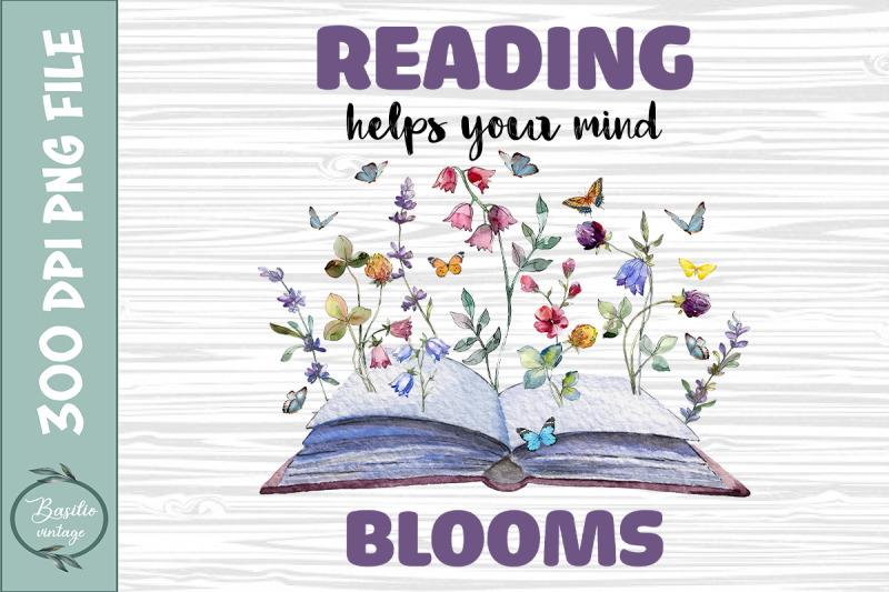 reading-helps-your-mind-blooms-floral