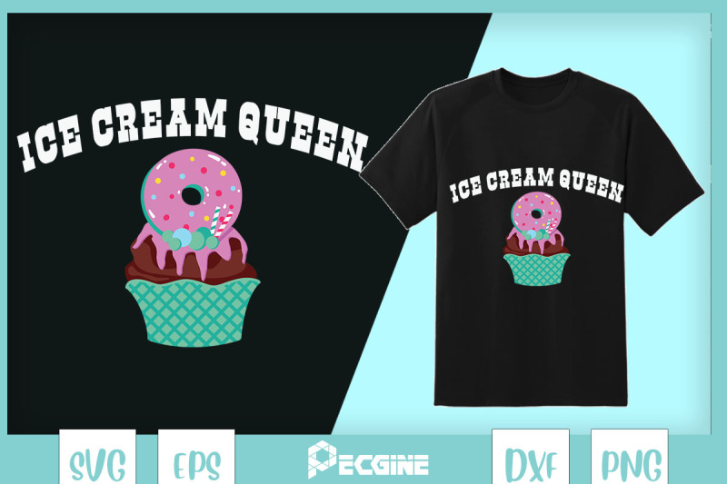 ice-cream-queen-sweet-donut-cake