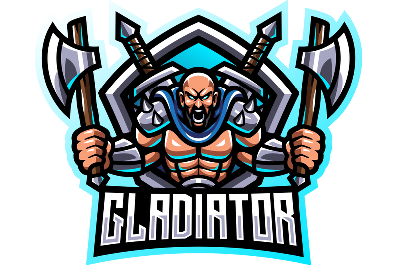 gladiator-esport-mascot-logo-design