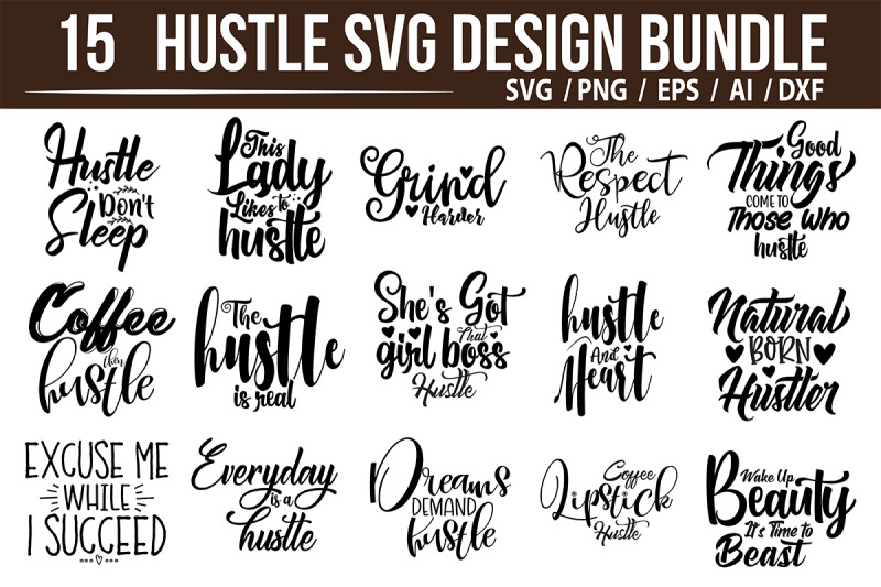 hustle-svg-bundle