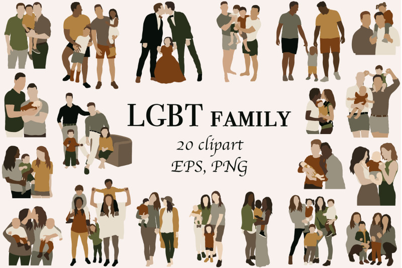 abstract-lgbt-family-clipart