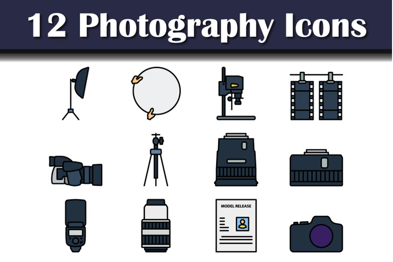 photography-icon-set