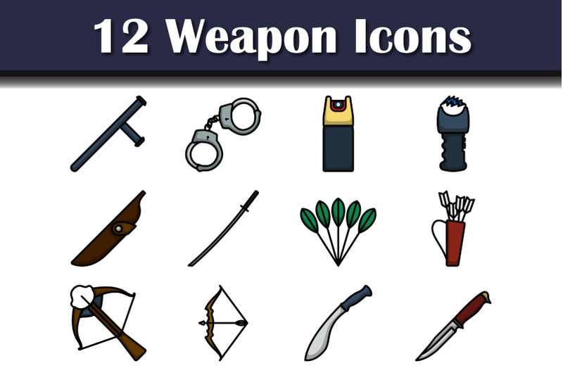 weapon-icon-set