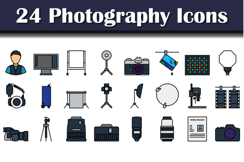 photography-icon-set