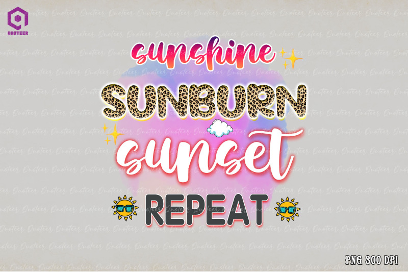 sunshine-sunburn-sunset-repeat