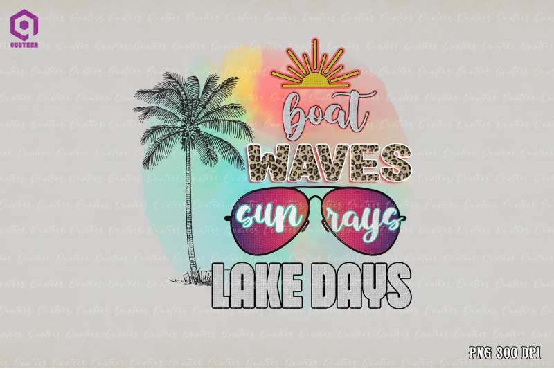 boat-waves-sun-rays-lake-days