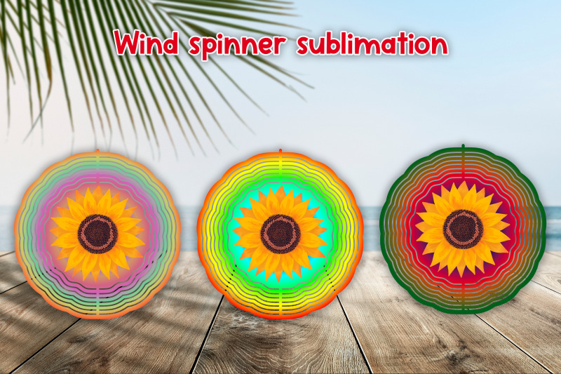 wind-spinner-sublimation-sunflower-sublimation