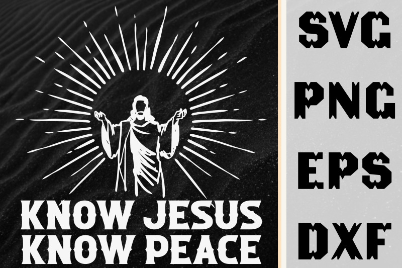 know-jesus-knows-peace-design