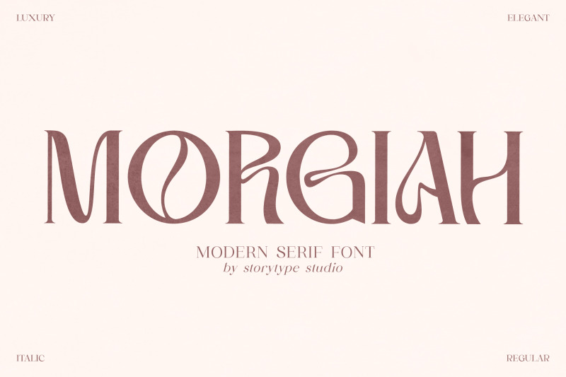 morgiah-typeface