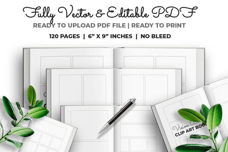 vision-board-clip-art-book-kdp-interior