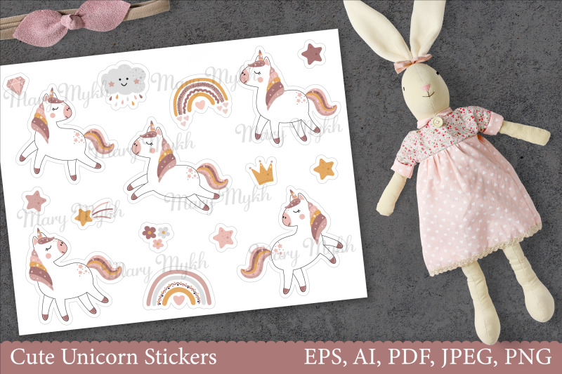 cute-unicorn-stickers-printable-stickers-cricut-design