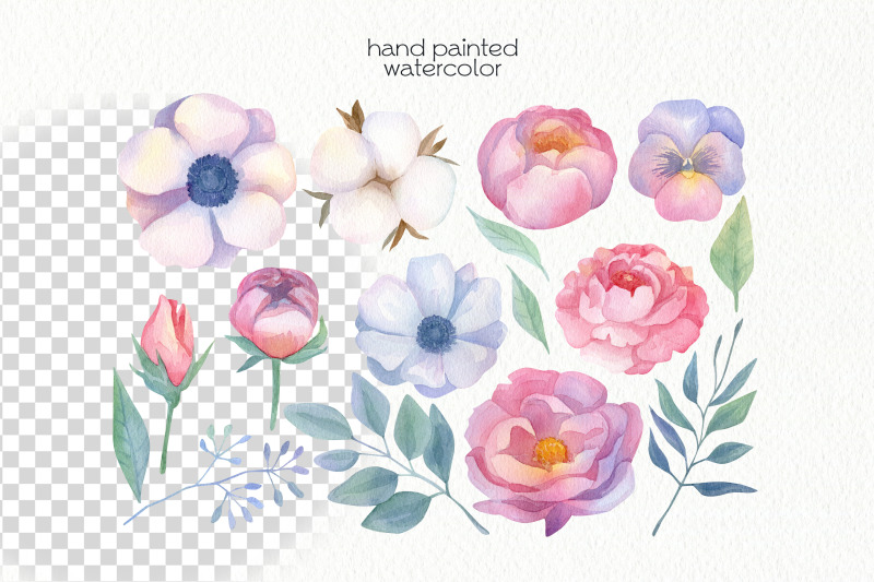 watercolor-spring-flowers-clipart-png-files