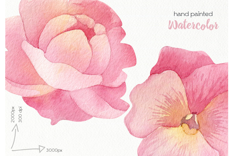 watercolor-spring-flowers-clipart-png-files