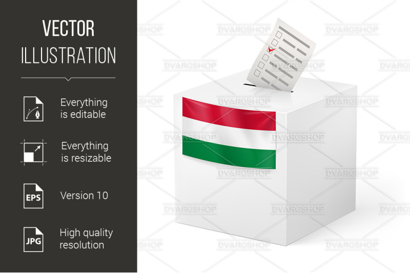 ballot-box-with-voting-paper-hungary