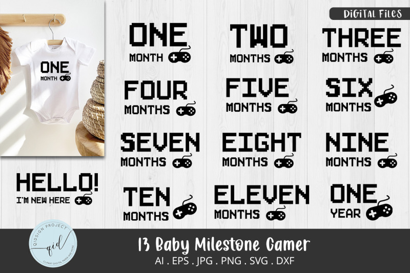 13-set-baby-milestone-gamer-svg