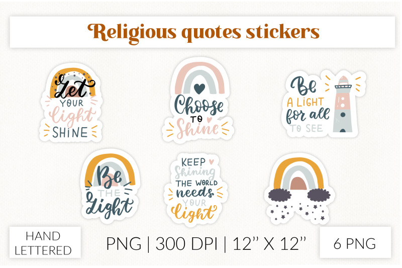 religious-quotes-stickers-christian-stickers-bundle