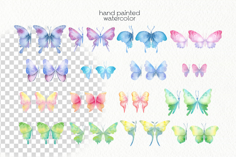 watercolor-multicolored-butterfly-clipart-png-files