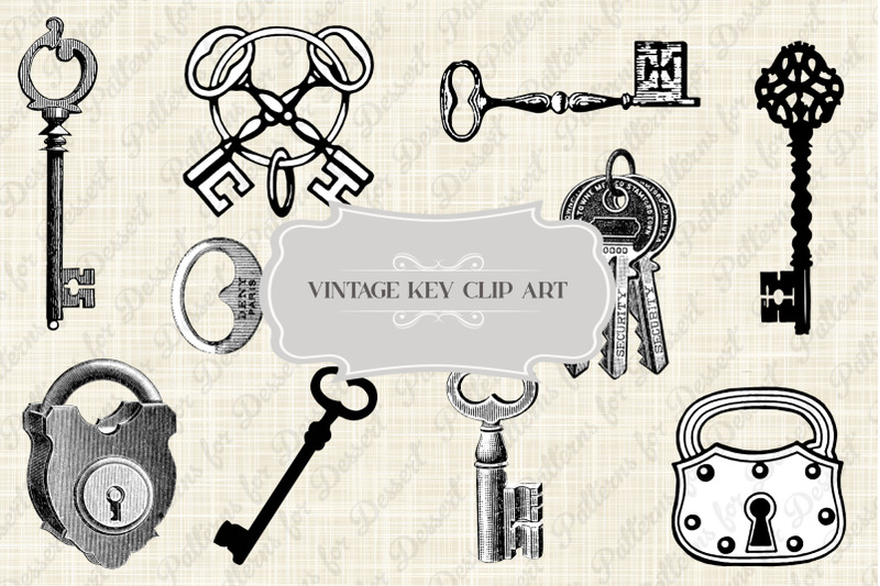 vintage-antique-key-clip-art