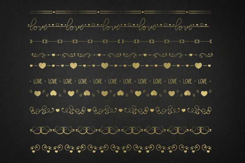 gold-wedding-dividers-valentine-dividers