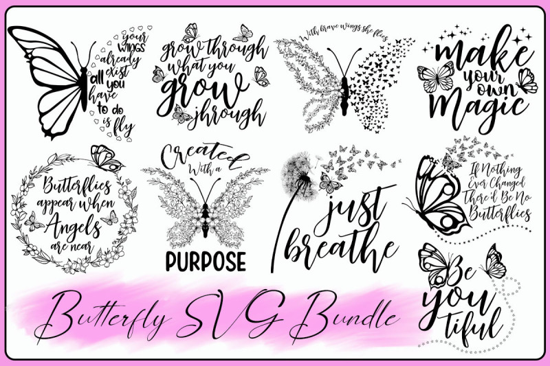 butterfly-graphics-bundle