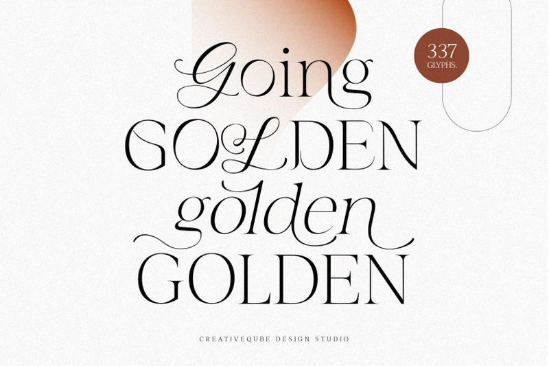 going-golden-font-family