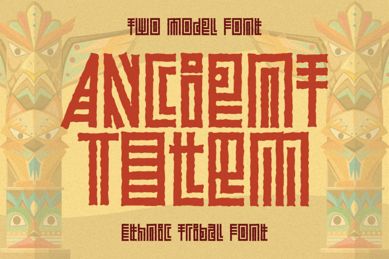 ancient-totem-ethnic-tribal-font
