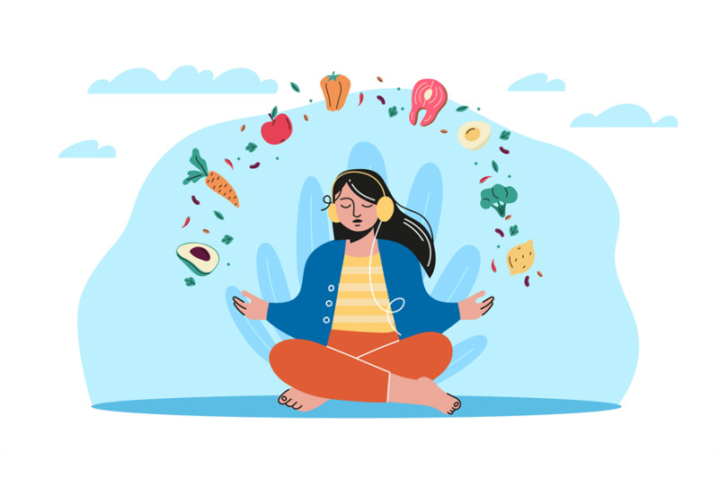 healthy-diet-nutritional-balance-and-harmony-girl-sitting-in-lotus-p