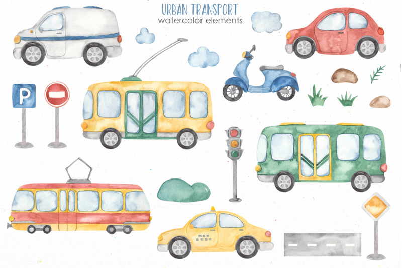 transport-bundle-partiii-watercolor