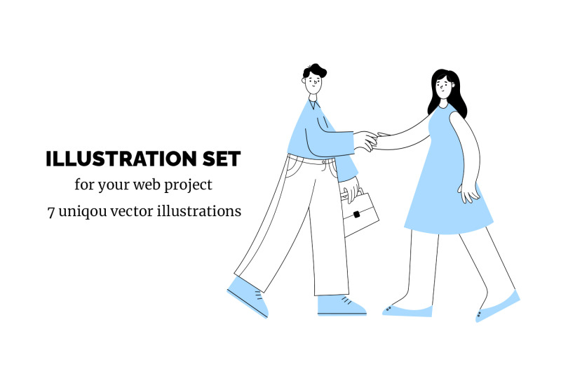 web-illustrations-set-ai-eps10-jpeg