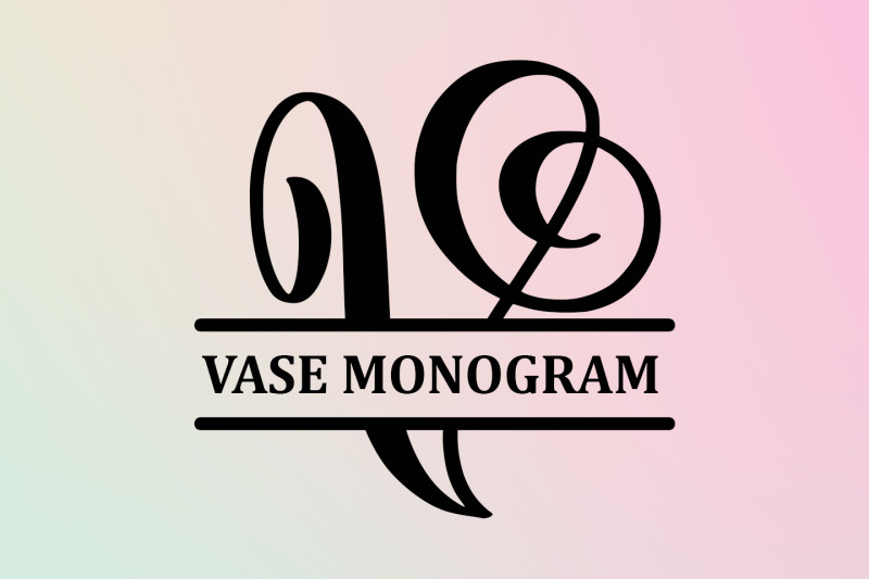 vase-monogram