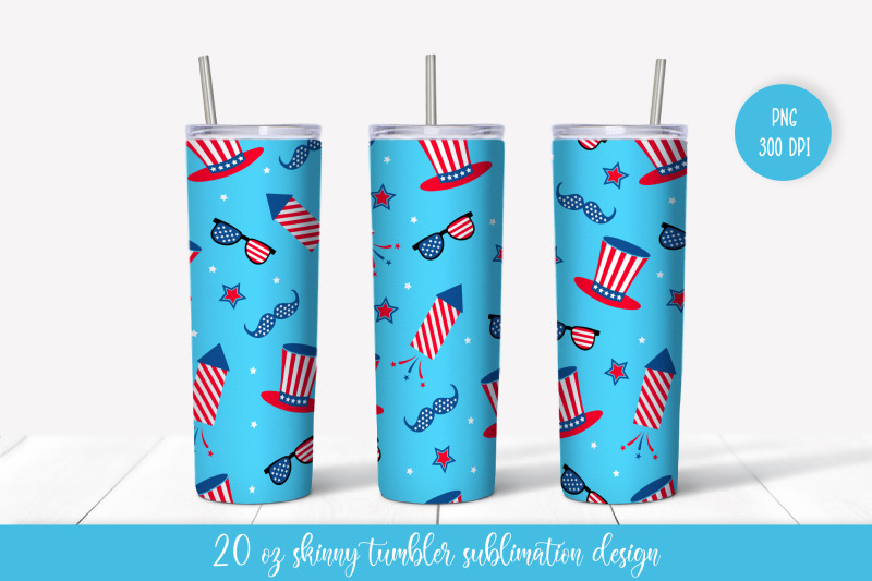 american-patriotic-tumbler-wrap-sublimation-4th-of-july-tumbler