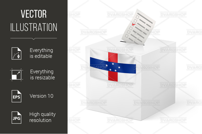 ballot-box-with-voting-paper-netherlands-antilles